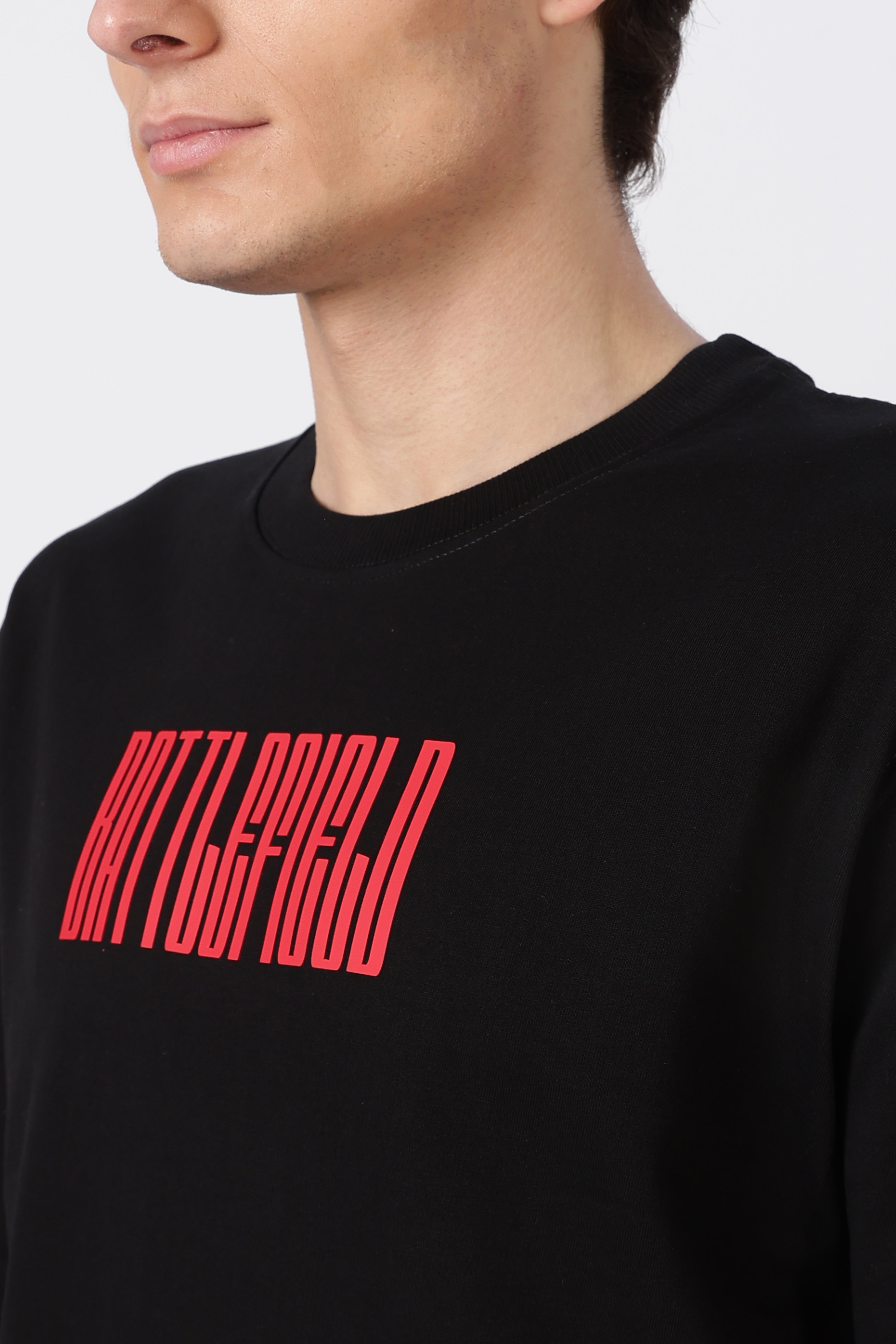 Battle field oversized T-shirt