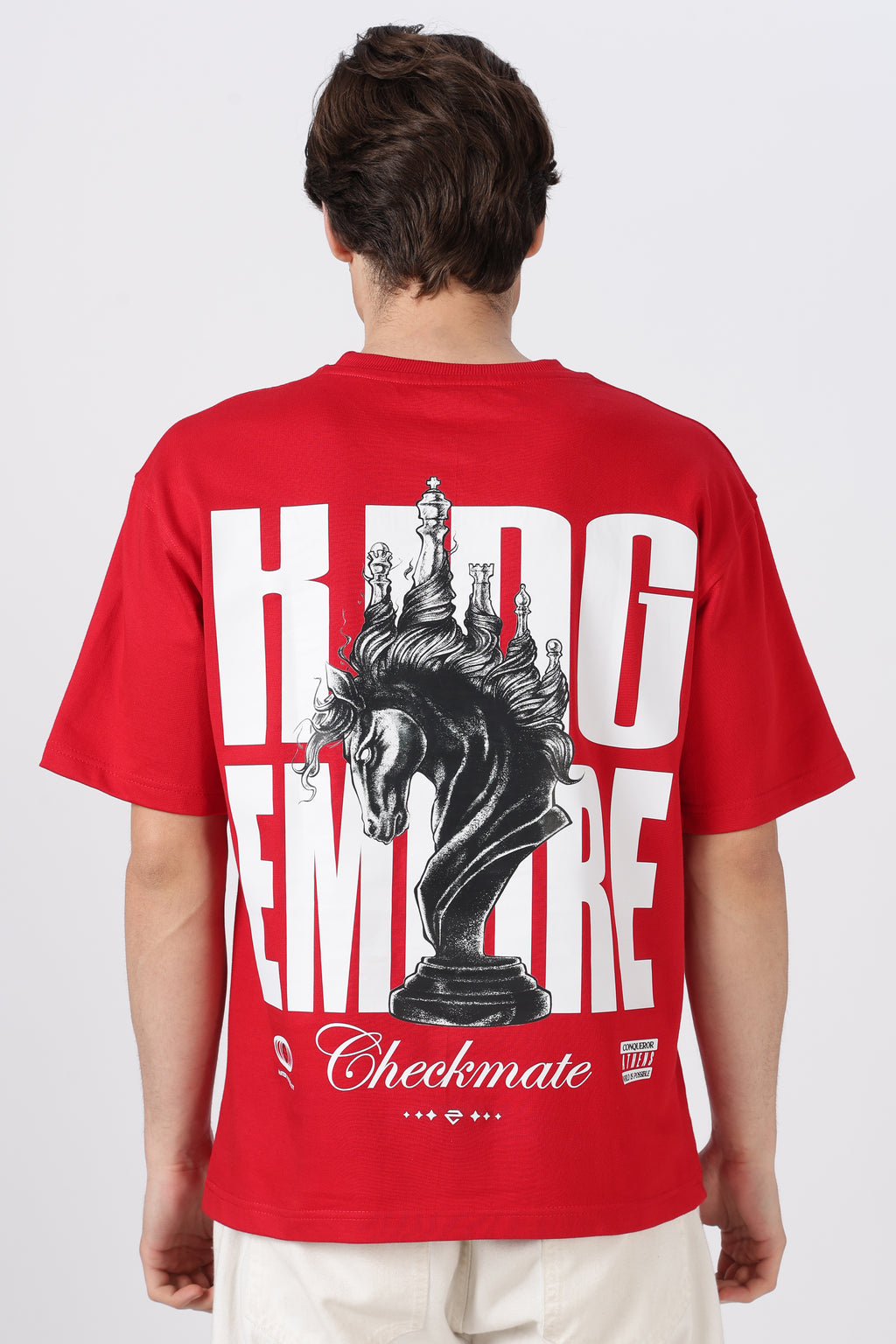 King empire checkmate oversized T-shirt