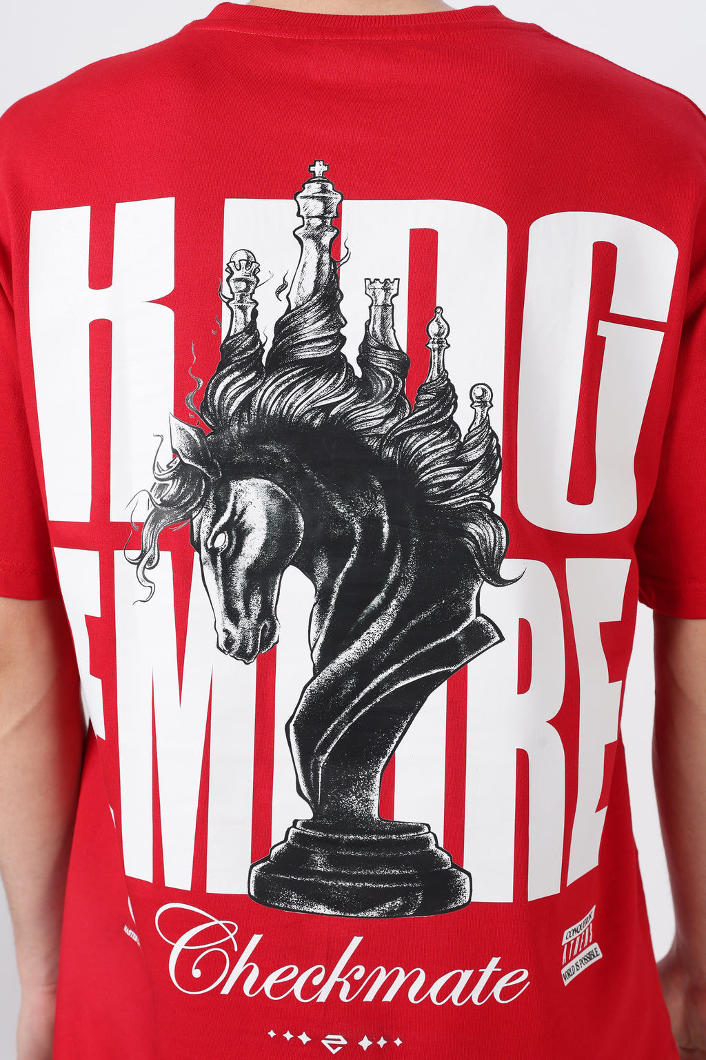 King empire checkmate oversized T-shirt