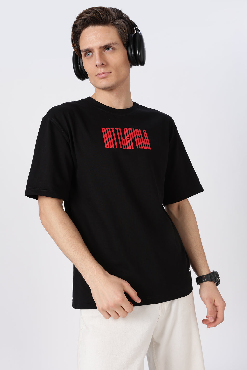 Battle field oversized T-shirt