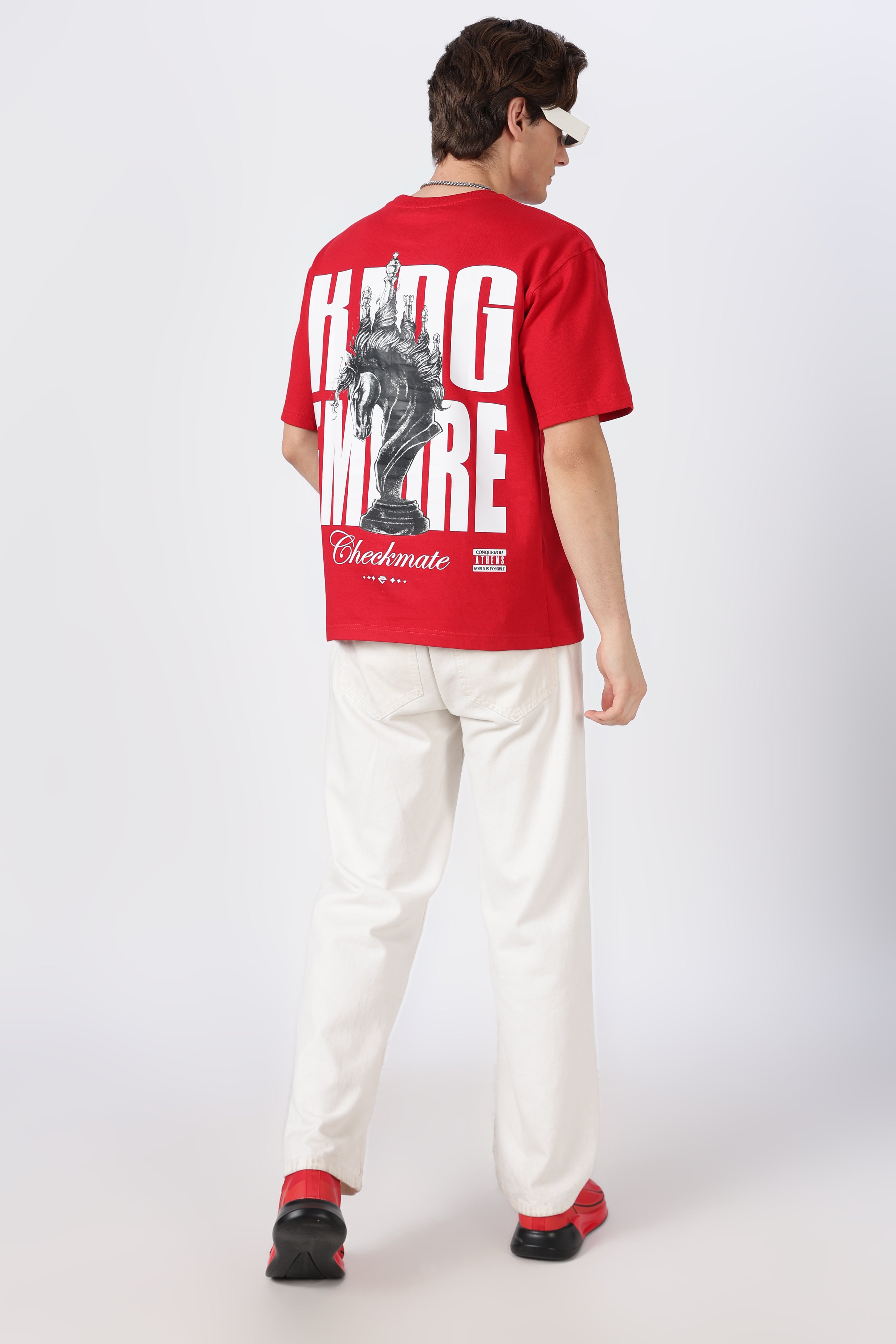King empire checkmate oversized T-shirt
