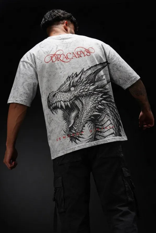 DRACO DRACARYS Oversized T-shirt