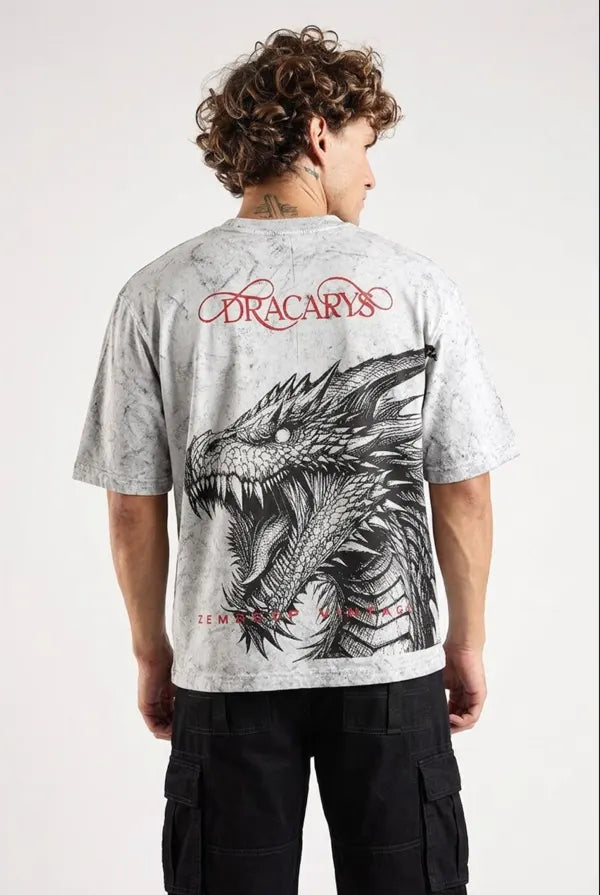 DRACO DRACARYS Oversized T-shirt